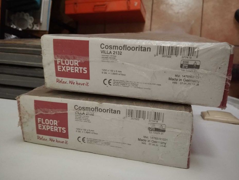 Ламиниран паркет с подложка