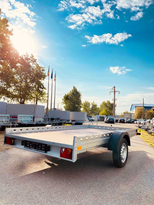 Remorcă Mono Axe REPO 750 kg – Apicolă, Auto, ATV, Moto, cu Carte RAR