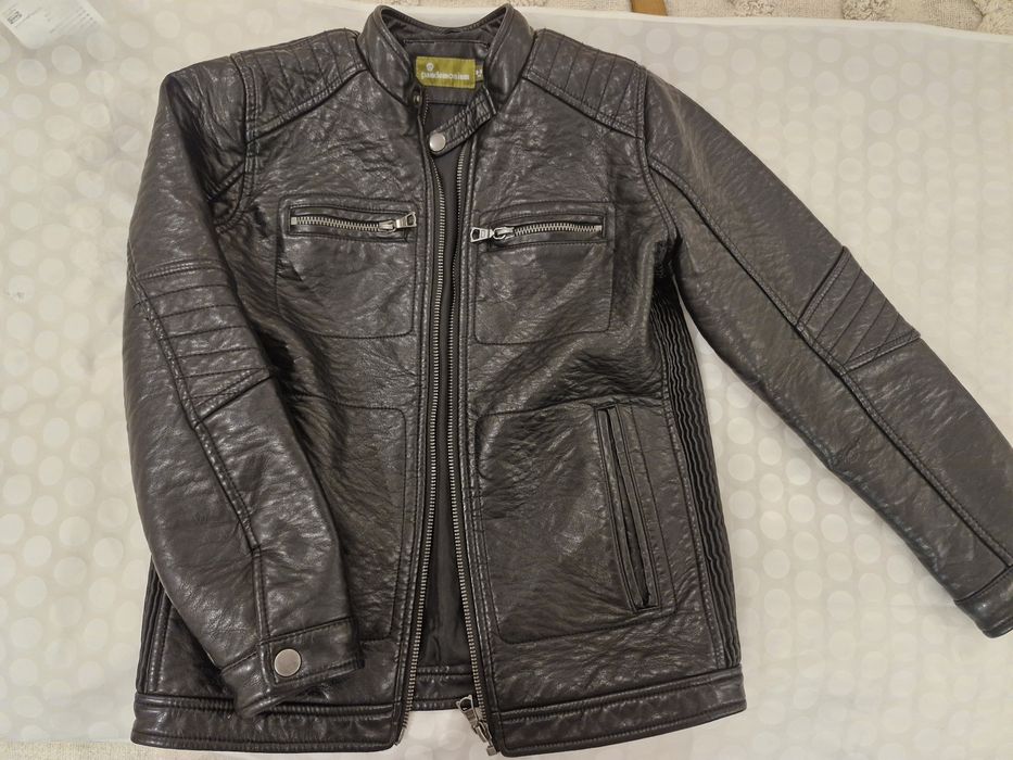Geaca piele 8-9ani