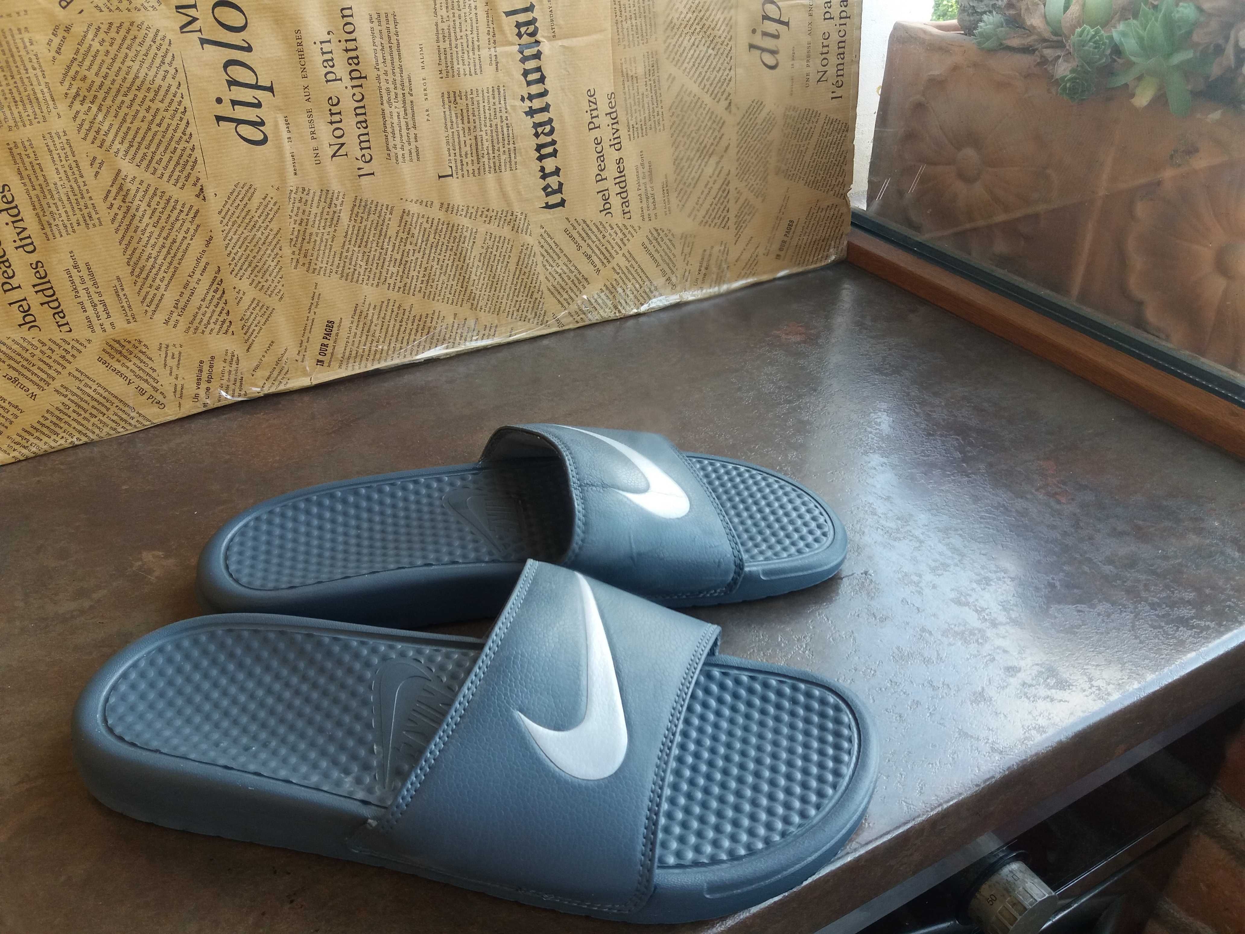 мъжки чехли,летни обувки,джапанки,Nike,Нови!отворени,найк,ном 42
