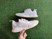 Adidas NMD R1 Japan triplu alb model RAR