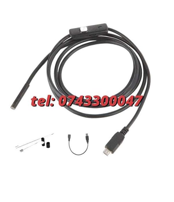 Camera Endoscop Inspectie Android  Usb 6 Led Ir Subacvatica Hd72