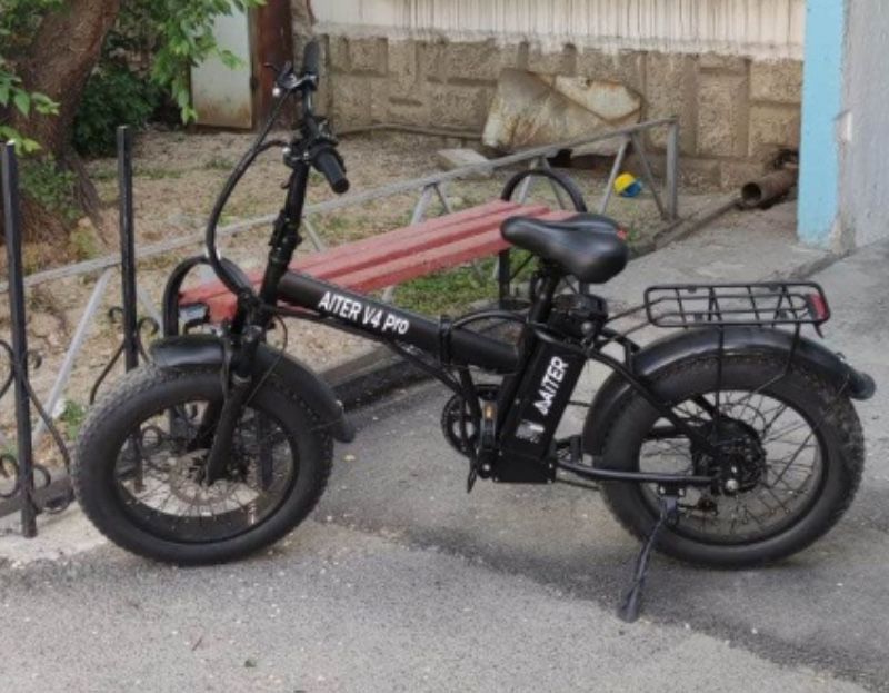 Электровелосипед EcoWheels Fat bike, шлем в подарок