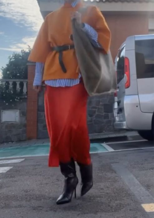 Top Zara Orange S