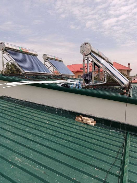 Quyosh suv isitgich 300L bosimsiz | Masjidlar uchun maxsus chegirma