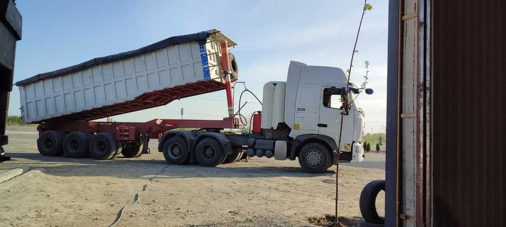 Полуприцеп 60 тонналик сотилади