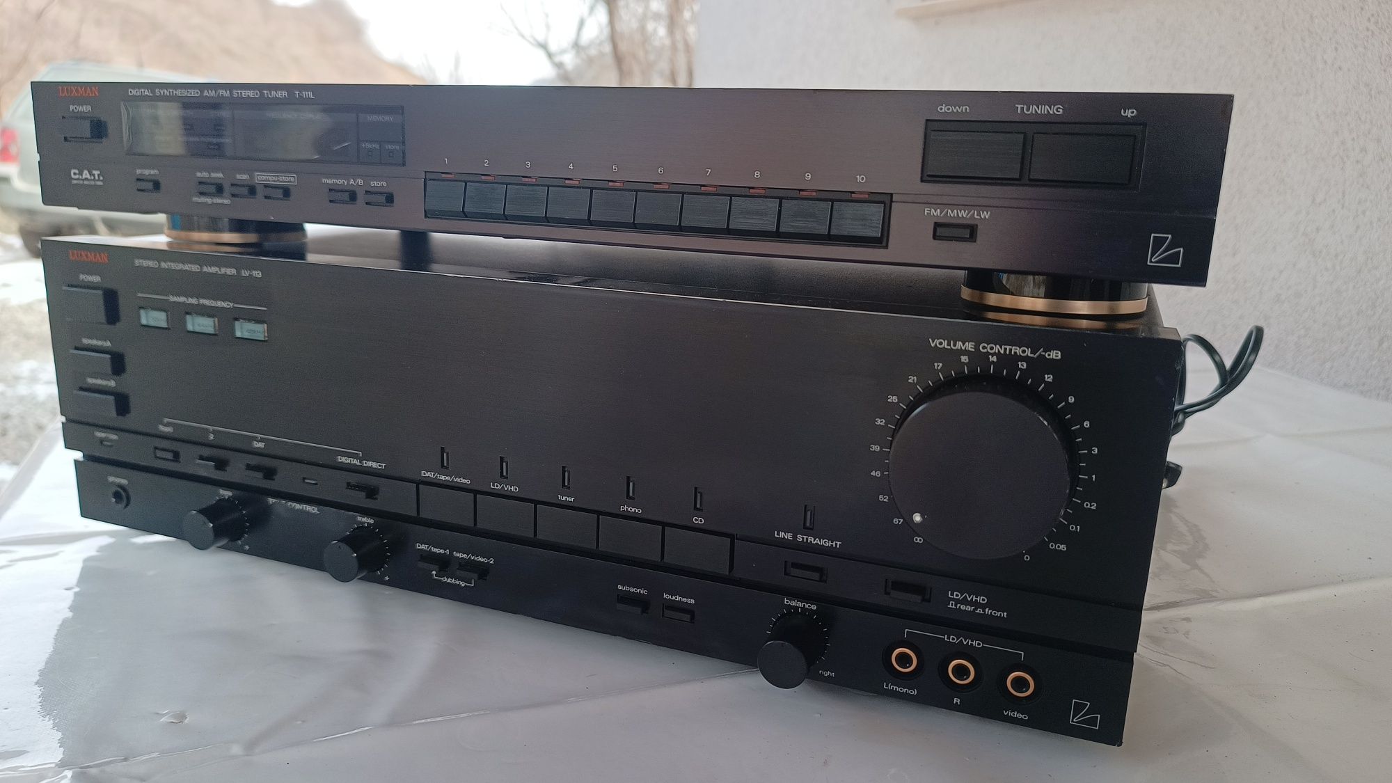 Amplificator și Tuner Luxman