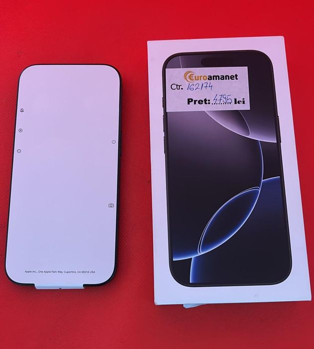 Telefon mobil Apple iPhone 16 Pro, 256GB, 5G Neactivat -A-