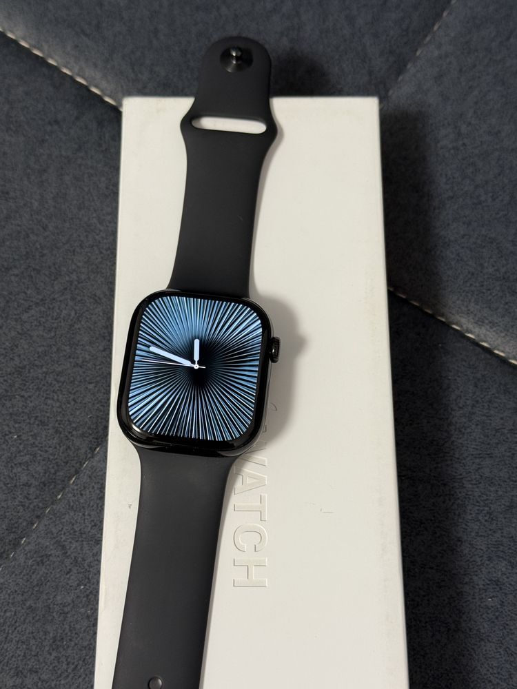 Apple Watch 10 46 mm, 100%, jet black, iwatch 10 46mm. iDeal. New