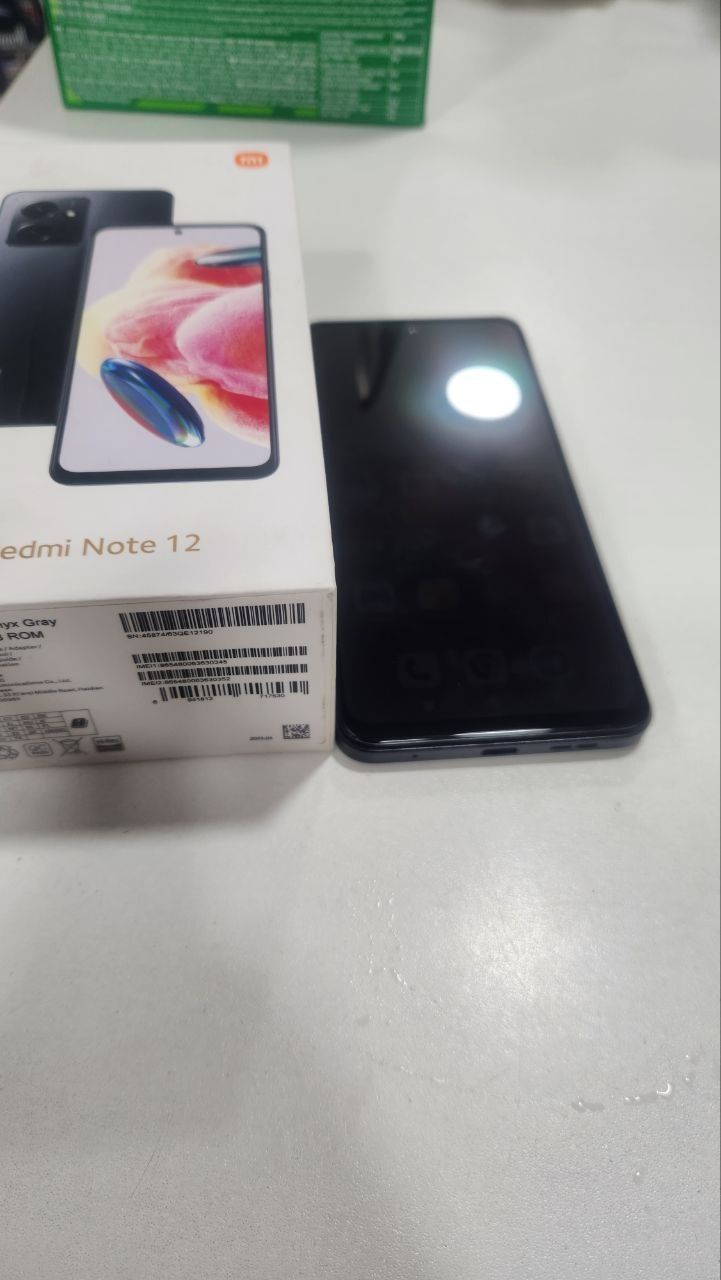 Redmi note 12 onyx gray 128gb