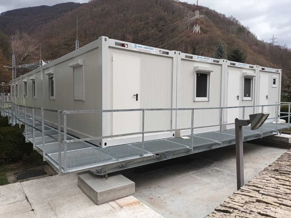 Container Birou, Sanitar, Cabina Paza, Locuit, Cazare, Santier