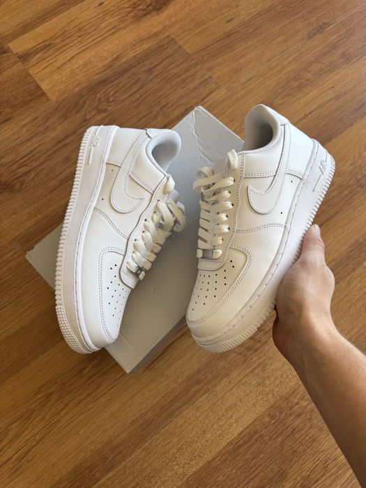 Nike Air Force 1 мъжки бели обувки кецове маратонки