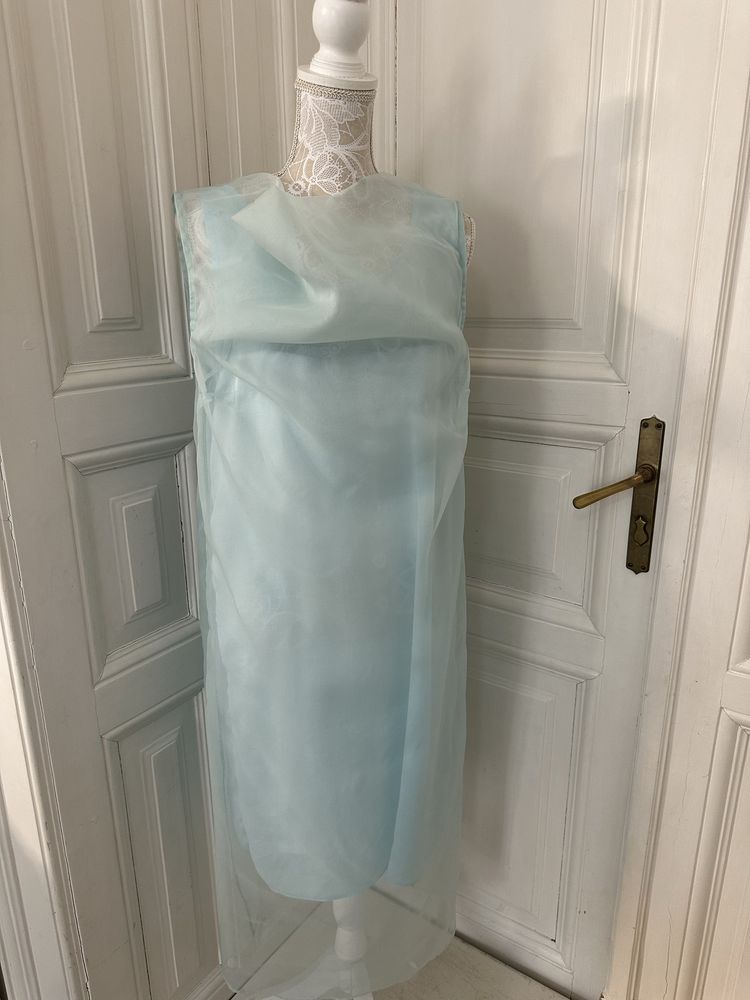 Rochie midi noua din matase naturala S-M