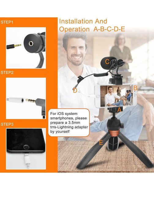 Стойка за Универсален микрофон за записи