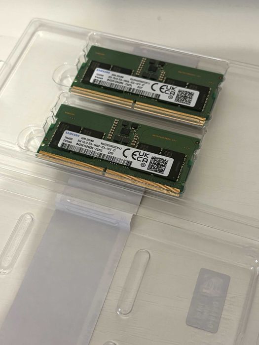 Оперативная память DDR5, 16 gb (x2 8gb), SODiMM