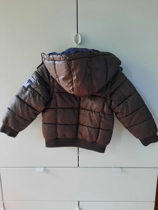 2-3 год. Дебело ватирано яке 2в1 трансформиращо се в елек