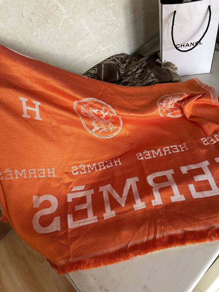 Дамски големи шалове Dior Hermes Chanel