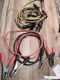 Cabluri pornire12v ,roșu negru , cabluri 24v groase tip sudura