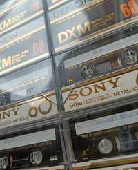 9x Casete audio metal Denon Sony