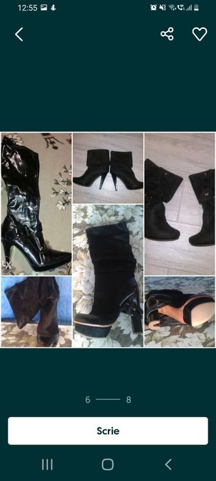 Incaltaminte dama marimea 37, piele naturala