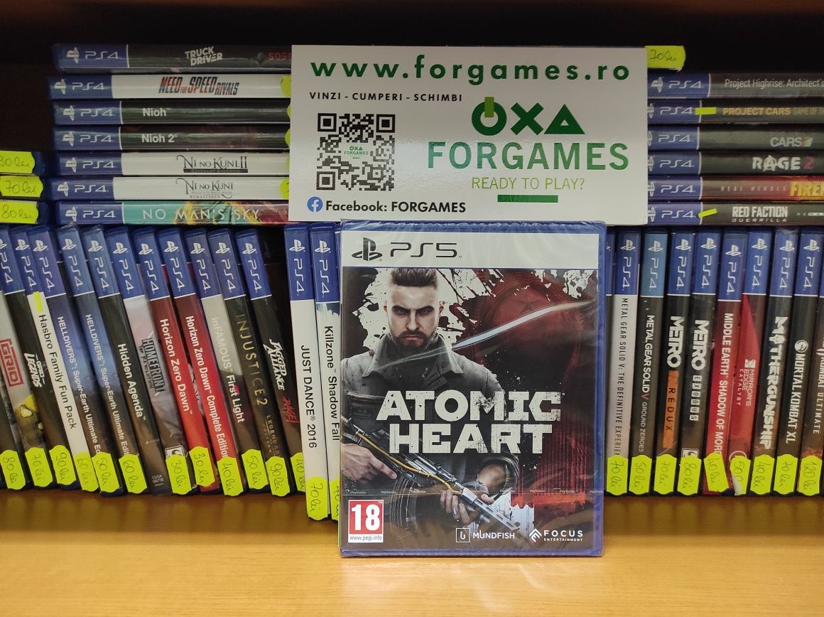 Vindem jocuri PS5 Atomic Heart PS5   Forgames.ro