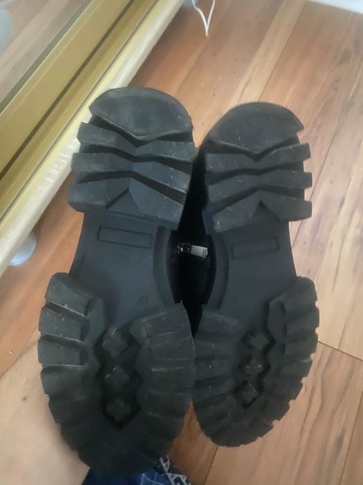 Кожаные сапоги 37 размера