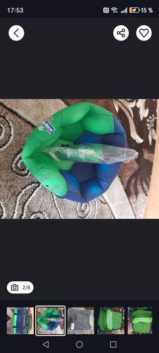 Geanta sport echipata de fotbal