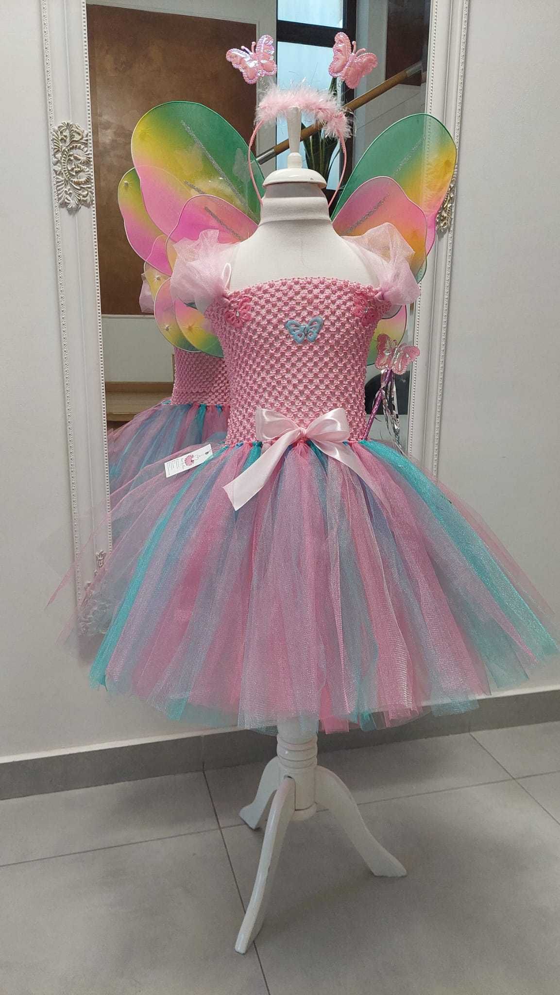 Rochita TUTU Zana Fluturas Serbare Carnaval petrecere copii