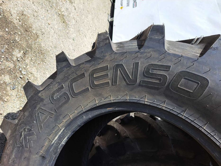 420/70R24 cauciucuri noi ASCENSO radiale anvelope TRACTOR SAME