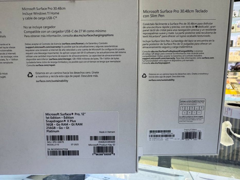 Microsoft Surface планшет/Surface Laptop