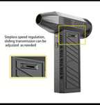 Suflanta portabila 130.000 rpm