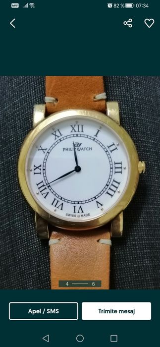 Philip watch slim