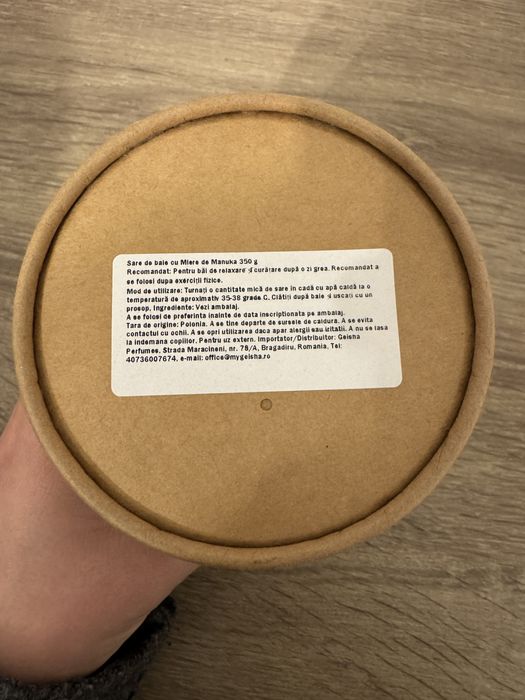 Stara Mydlarnia Manuka - sare de baie