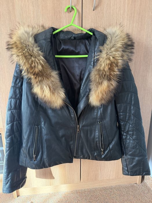Зимно яке с естествен пух