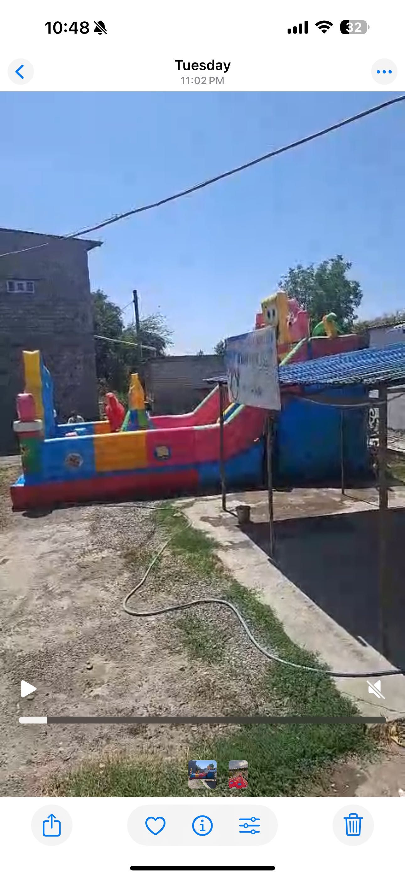 Продаю почти новый батут!