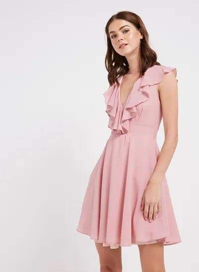 Розови официални рокли