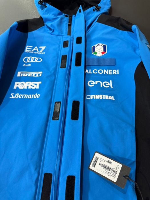 Costum Ski Ploaie/Vant Armani EA7 Oficial Italia Ski Team Marime L