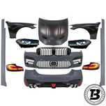Pachet Exterior compatibil cu BMW Seria 5 F10 conversie la G30 M5