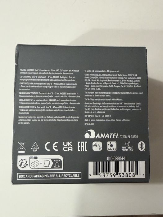 Garmin Fenix 8 47mm Amoled Sapphire Nou nefolosit