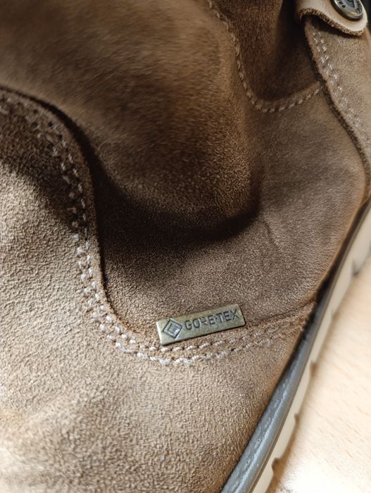 Детски боти от естествена кожа -велур