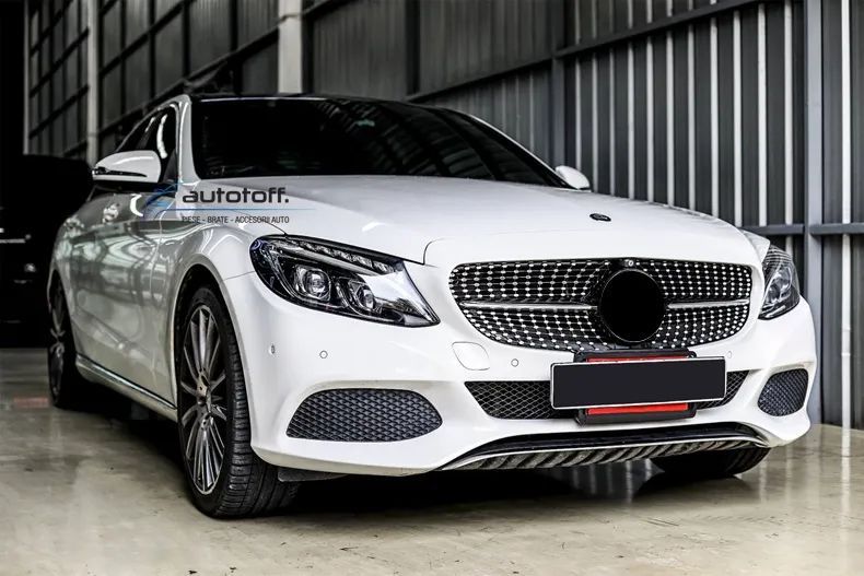 Grila centrala Mercedes C-Class W205 S205 C205 A205 (14-18) Diamond Design