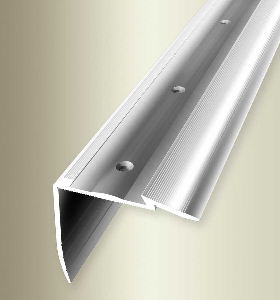 Алюминиевые профили лестничных ограждений, рифленый 54х5000 мм