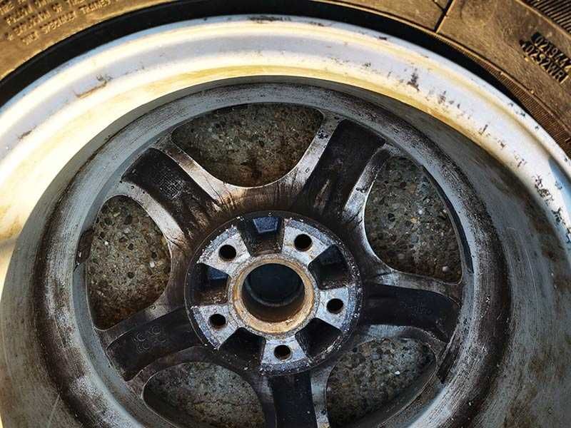 4 алуминиеви джанти с гуми 5x112 Ф57,1мм за фолксваген ауди шкода сеат