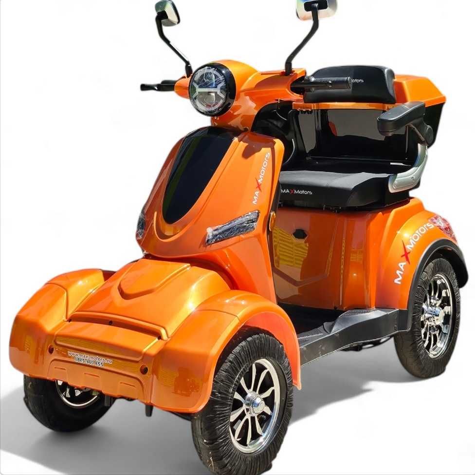 Електрическа Четириколка Едноместна 2024 mod.- Gray Maxmotors