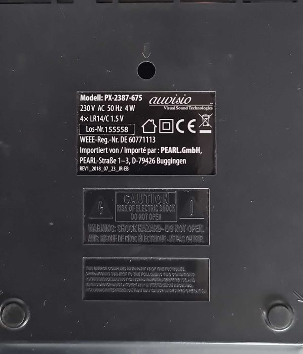 Casetofon "Auvisio" funcțional