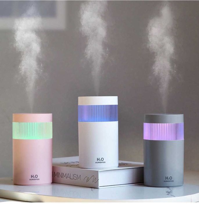 Увлажнитель воздуха H2O 300мл, компактный, USB