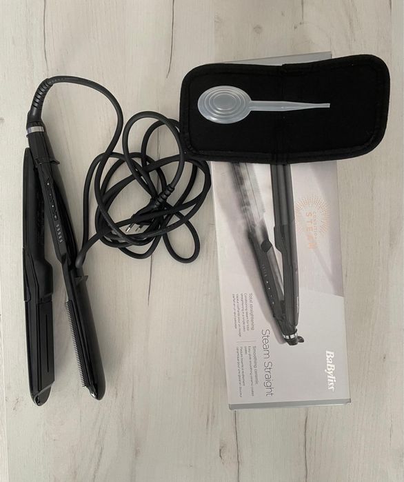 Placa de par Babyliss Steam Straight 2in1