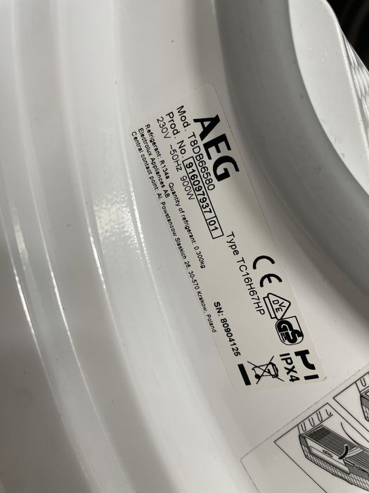 Сушилня AEG 8000 series A++ 8 кг 6м гаранция