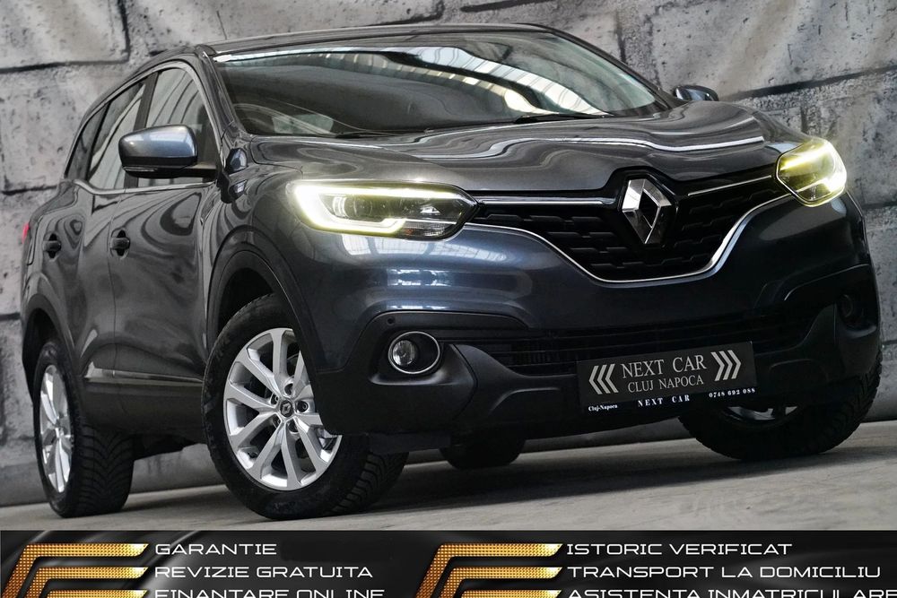 Renault Kadjar GARANTIE PANA LA 36 LUNI*RATE*4x4*130Cp*Navigatie*Keyless*Xenon*Led