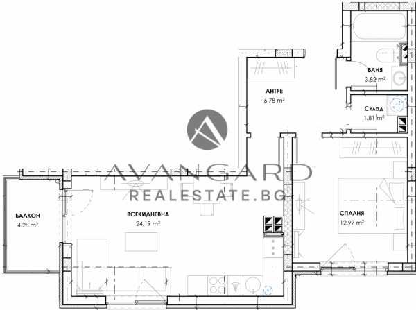 Продава се Двустаен апартамент в Пловдив, Христо Смирненски - 78 кв.м за 1303 €/кв.м - Снимка #2